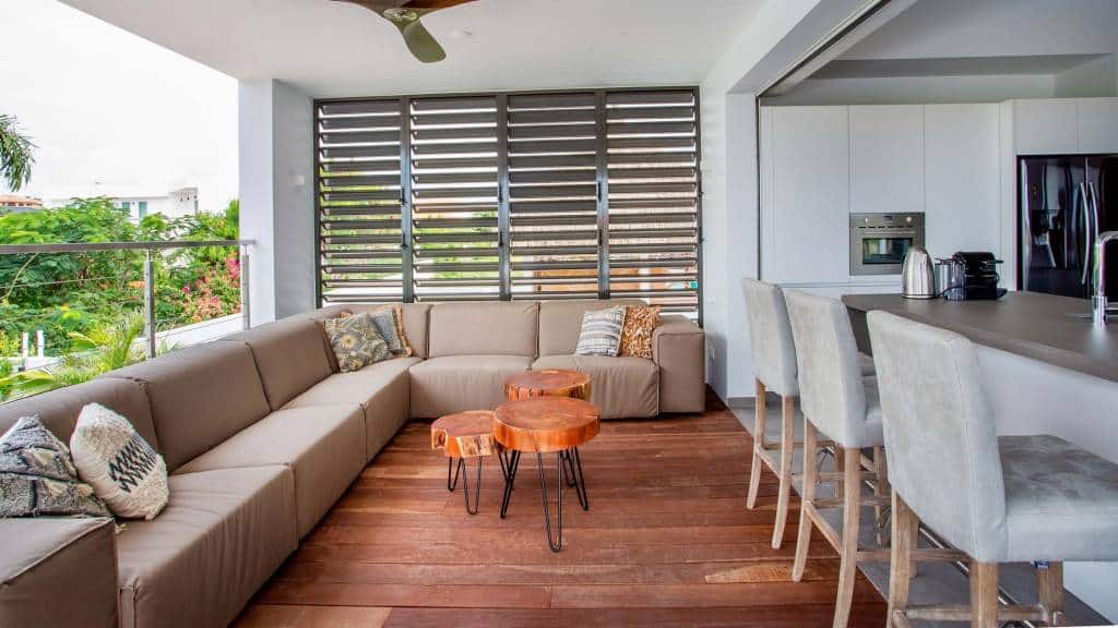 Terrace Living & Outdoor Dining at The Coconut Villa