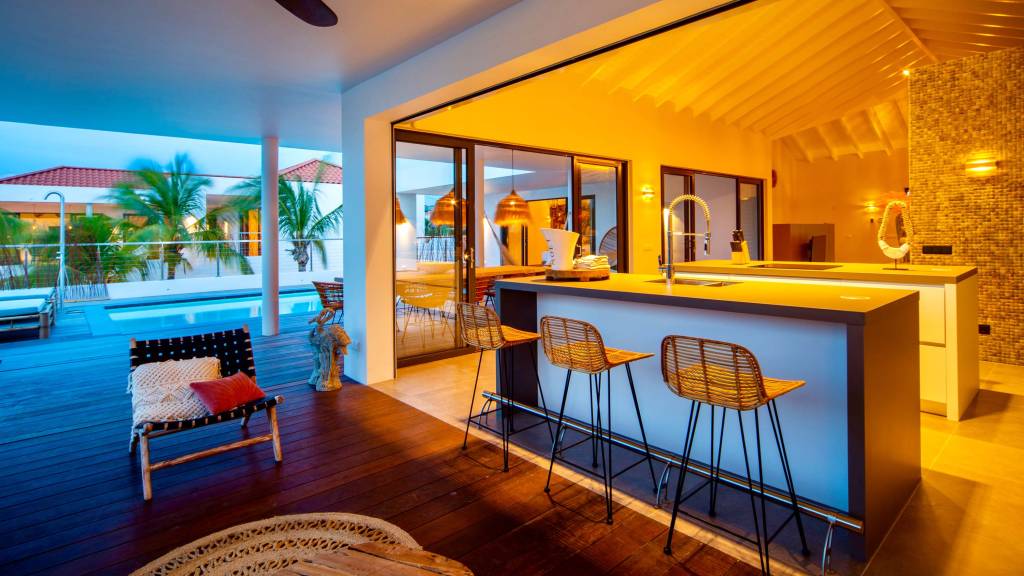 The Villas Curacao | open kitchen