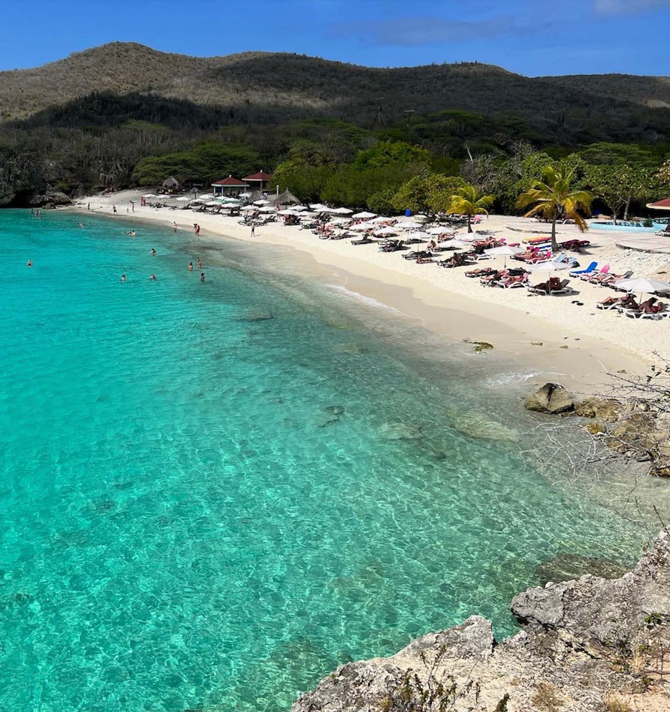 Curaçao coastline and turquoise water
