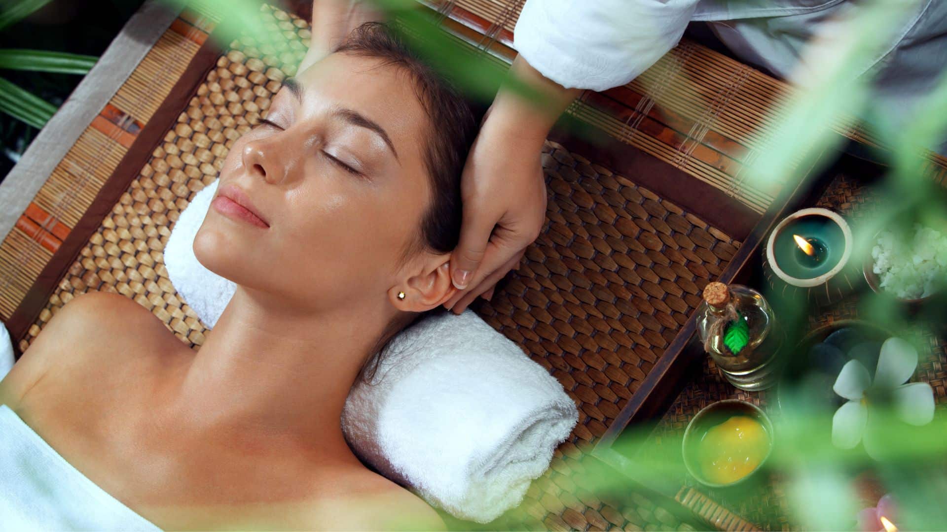 A relaxing spa treatment